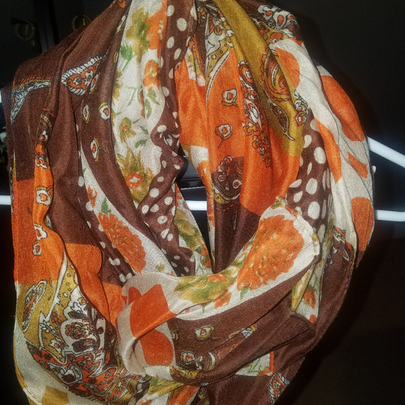 Multi-patterned Infinity Scarf - Picture 3 of 5